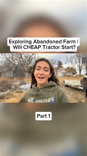 Exploring Abandoned Farm: Will Cheap Tractor Start?