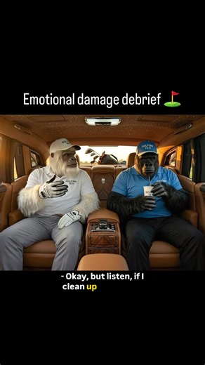 The damage report 📝 #golfingyeti | golf