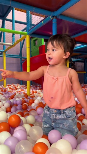Giana's First Indoor Playground Adventure at Wacky Warehouse
