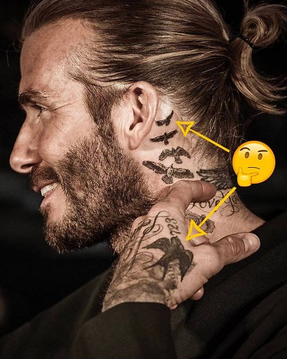 23K views · 231 reactions | David Beckham's tattoos explained 樂 | Magic Hands Creations | Facebook