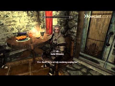 Skyrim Tip - How to Join The Companions