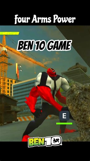 Four Arms power I New update on ben10 Galvan #ben10 #ben10gameplay #ben10classic #gaming