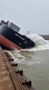 370K views · 2.1K reactions | A smooth and modern launch as the “Azure Foundary” enters clear blue harbor waters under open skies. | Sanji Sanke | Facebook