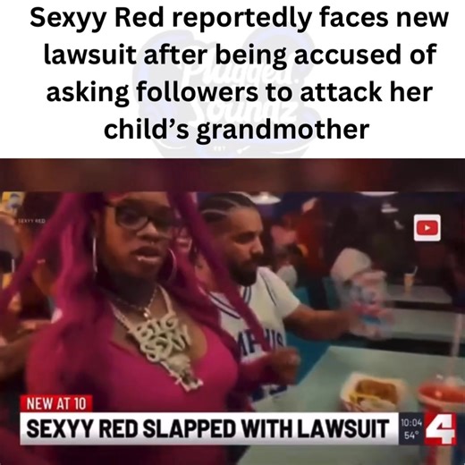 Sexyy Red reportedly faces new lawsuit after being accused of asking followers to attack her child’s grandmother | PluggedSoundz