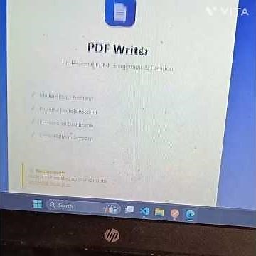 WebDev PDF Writer: Effortlessly Convert Text to PDF with this Project! #htmleditor #webedit #devtips