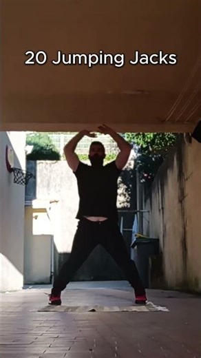 3 Pump Ladder workout: Lunges and Jumping Jacks #burpees #workout #bodyweightworkout