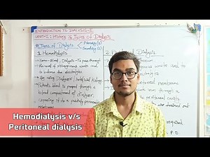 Unit-I History And Types of Dialysis | L-2 Types of Dialysis #dialysis #nephrology #medical