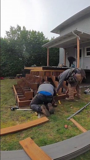 This is how we build cascading stairs