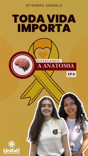 Liga Acadêmica de Anatomia ☠ on Instagram: "🧠 Olá pessoal, estamos de volta com mais um vídeo do quadro dissecando anatomia! E, desta vez viemos falar de um assunto muito importante, a depressão. Vamos abordar a relação dessa doença com a neuroanatomia humana, espero que gostem! 🫀 Referências: - https://www.setembroamarelo.com -https://www.unimed.coop.br/site/web/inconfidentes/noticias/-/asset_publisher/LCGVWatuaPCo/content/as-origens-do-setembro-amarelo-1"