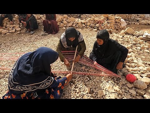 Weaving a Yarn Rope _ The Nomadic Lifestyle of Iran
