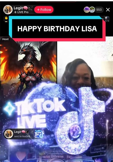 HAPPY BIRTHDAY LISA @lisa36$🏹 Congratulations on your Team #level50 #legit#CapCut