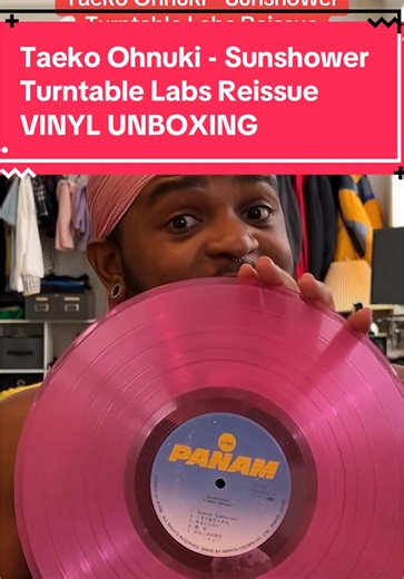 Today, we're unboxing the Turntable Labs Re-Issue of Taeko Ohnuki's album Sunshower, featuring many stand-out tracks such as Tokai, Summer Connection and Kusuri wo takusan. I'm so excited to have this vinyl in my collection, and I especially love the clear pink colorway it came in! #taekoohnuki #vinyl #vinylunboxing #citypop #sunshower #turntablelabs #vinylhaul #vinylrecords If you're interested in this vinyl, you can get it from @Turntable Lab Taeko Ohnuki, known for her standout albums Sunshow
