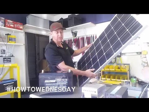 #HowtoWednesday 100 Watt Solar Kit with Battery for Off-Grid