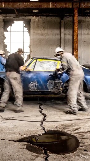 Abandoned 1987 Porsche 911 Full Restoration in 8 Seconds | Rust to Factory Blue 💙