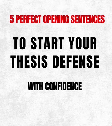 THESIS DEFENSE GUIDE #researchproposal #thesisdefense #mastersdegree #phdstudent #dissertation