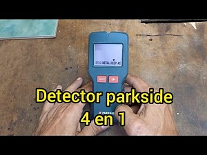 Detector Parkside 4 en 1 ( Madera, metal, profundidad y corriente alterna )