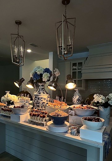 Chinoiserie Themed Baby Shower Featuring Diverse Menus