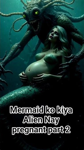 “Pregnant Mermaid vs Dangerous Creature | Alien Baby Saved Her 😱🐉🧜‍♀️” #ai #jalpari#ytshorts#fyp