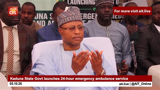 Kaduna State Govt launches 24-hour emergency ambulance service | AIT Online