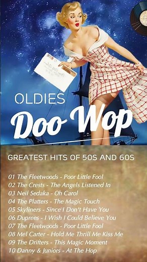 Doo Wop Oldies 🎤 Best 50s and 60s Music Hits Collection #doowop #oldies #50smusic #60smusic