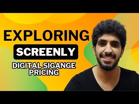 Screenly Digital signage Features&Pricing in 2024