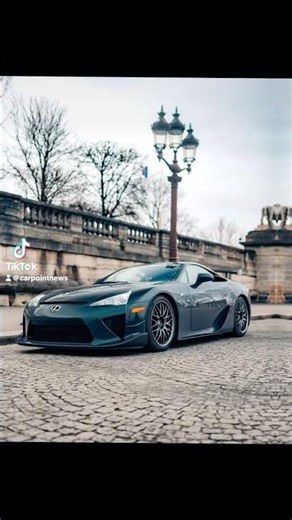 "Emerald T" green Lexus LFA Nurburgring!