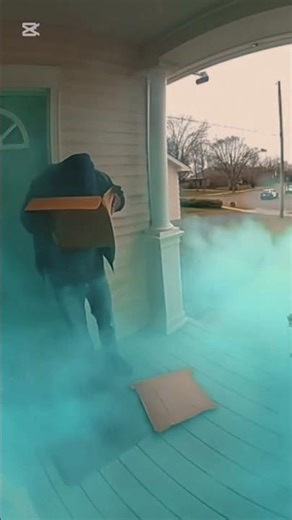 Thief Steals a Box… Then It Explodes With Paint! 🎨💥 #baitbox #shorts#youtubeshorts