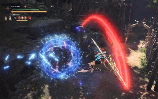 《怪物猎人世界：冰原》虫棍攻击特效MOD（辉光龙魂版）演示