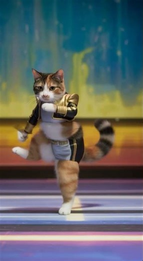 Meow idol Dance 238😽 #shorts #shortsfeed #usacats #cutecat #catshorts