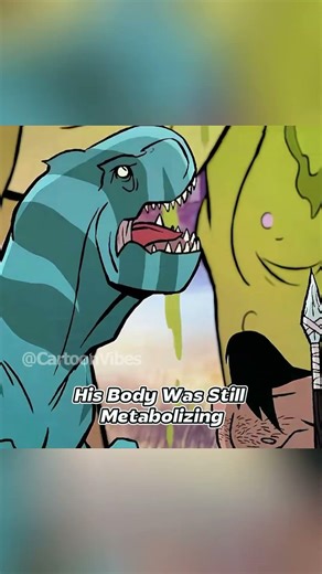 Spear doesn’t rot like Infected Argentinosaurus #fyp #primal #animation #cartoon