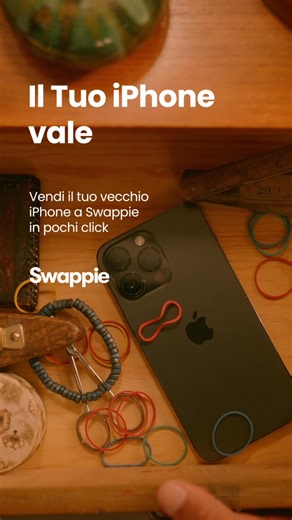Vendi il tuo vecchio iPhone al miglior prezzo su Swappie. È semplice, veloce, e gratuito, con pagamento sicuro sul tuo conto. | Swappie