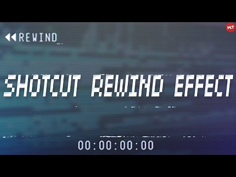 How To Add A Reverse Effect To A Video Clip In Shotcut!