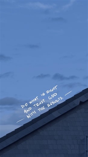 Never underestimate how God can do something big through one small act of obedience. Obedience is our responsibility—the outcome is God’s. “For this is the love of God, that we keep his commandments. And his commandments are not burdensome.” 1 John 5:3 | Craig Groeschel