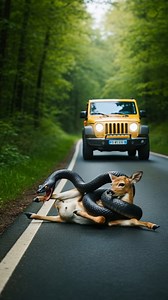 Brave Woman Rescues Trapped Deer from Snake in Incredible Wild Encounter! | Chloe The Legend