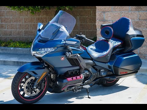 2022 Honda Goldwing DCT touring motorcycle with all upgrades and accessories in FULL 4K 60FPS.