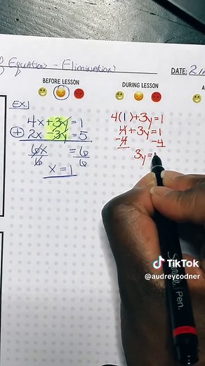 Solving Systems of Equations with Elimination Method
