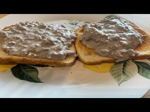 U.S. Army S.O.S. Gravy Recipe