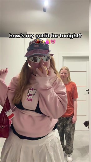 Plus Marty reakcja na żywo na mój outfit😘