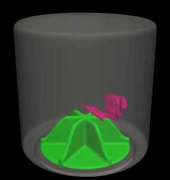 Washing Machine Simulation with OMNIS™/LB - Fluid Structure Interaction