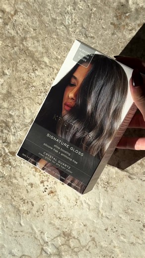 Your shiny hair routine tapping in.