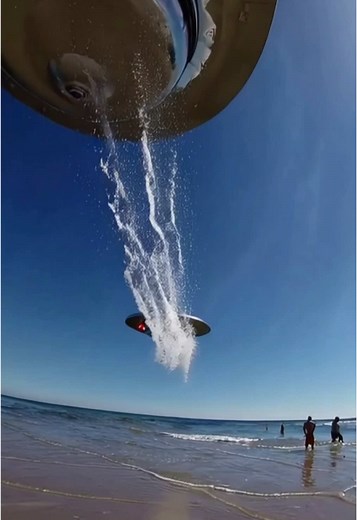 Multiple UFOs hover over a beach! Extraordinary footage! Must see! #UFO #UFOS #uaps #uap #Aliens #Alien #OVNI #beach #ocean #drone