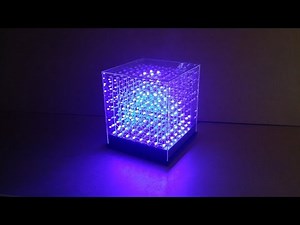 jolliCube – 8x8x8 LED Cube (SPI) DIY Kit