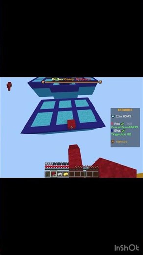 MINECRAFT BEDWARS BEDROCK EDITION NETHERGAMES IP-play.nethergames.net #minecraft #music ￼
