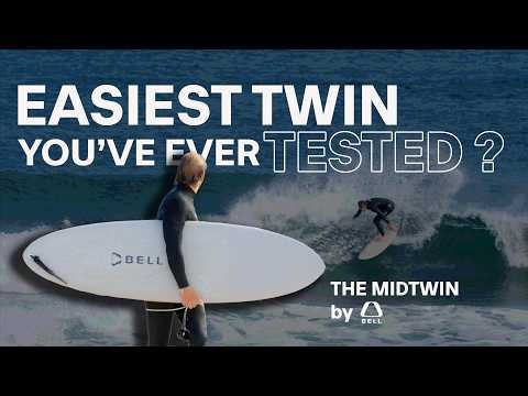 The easiest Twin fin Surfboard you've ever tested - The Midwtin Surf Ease by Bell
