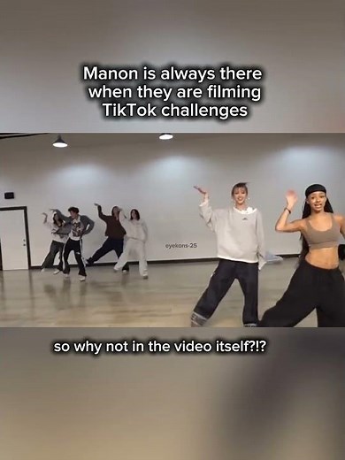 no its not about color... we just don't get much of her#katseye