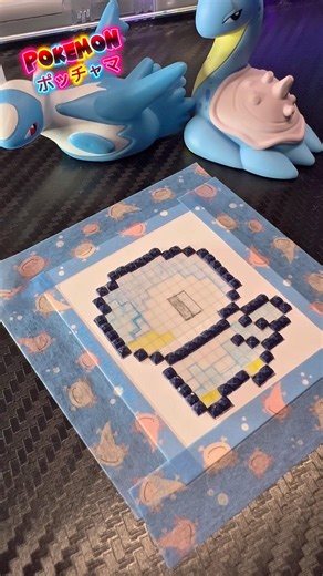 ポケモン ポッチャマ 【 ダイヤモンドアート 】 #Pokemon #diamondpainting #asmr