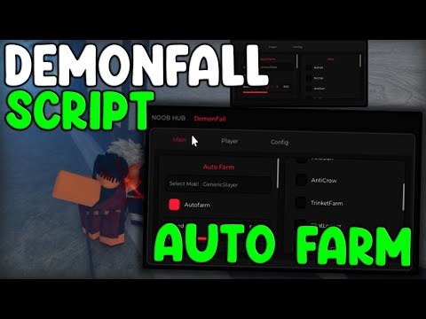 [🔥BEST] Demonfall Script Gui Auto Farm, Auto Parry And Infinite Yen Roblox 2025