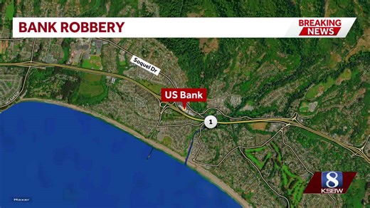 Multiple armed robbers hit Santa Cruz County bank, deputies say