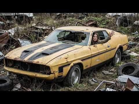 Restoring a Completely Destroyed 1971 Mustang Eleanor Back to Factory New