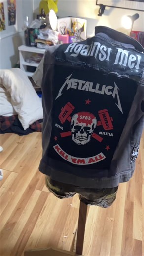Reviving a Battle Jacket: Crafting Metal Fashion